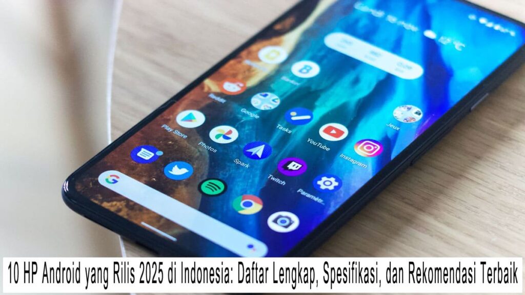 10 HP Android yang Rilis 2025 di Indonesia